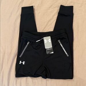 Under Armour Kids Black Sweatpants